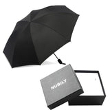 NUBILY Travel Compact Umbrella For Rain Compact Folding Umbrella For Men Women Teenage Black