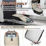 Laptop Backpack for Women 15.6 Inch Waterproof Travel Backpack with USB Port Fashion Work Business Computer Backpack Purse Large Teacher Nurse Bags Casual Daypacks for Travel College Business