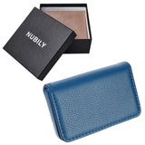 NUBILY 1PC Box Card package business pouch business name case leather purse leather wallet