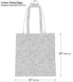 NUBILY Cotton Tote Bags with Handle Reusable Lightweight Grocery Bag Textile Shopping Bags