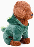 NUBILY Dog Clothes Dog Dinosaur Clothes Animal Jumpsuit Winter Clothes