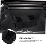 Box collapsible trunk organizer trunk organizer for groceries suv trunk