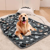 NUBILY Dog Blankets for Large Dogs 3 Pack Dog Blankets Soft Pet Blankets for Dog