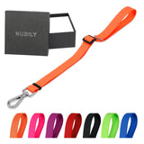 NUBILY Adjustable Short Dog Leash 18'' to 26'' Traffic Leash Waterproof Dog Leash for Training