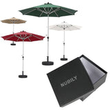 Eight-bone Umbrella Frame Outdoor Umbrella Canopy Protection Sunshade Umbrella With Crank Handle