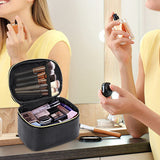 Makeup Bag Travel Cosmetic Bag for Women Large Toiletry Bag