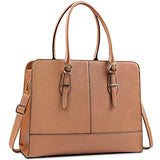 15.6 "Women's Leather Laptop Bag Business Shoulder Messenger bag