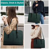 15.6 "Women's Leather Laptop Bag Business Shoulder Messenger bag