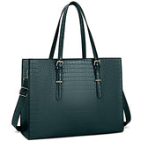 Women's 15.6 inch leather Classic Laptop bag tote