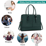 15.6 "Women's Leather Laptop Bag Business Shoulder Messenger bag