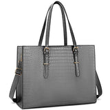 Women's 15.6 inch leather Classic Laptop bag tote